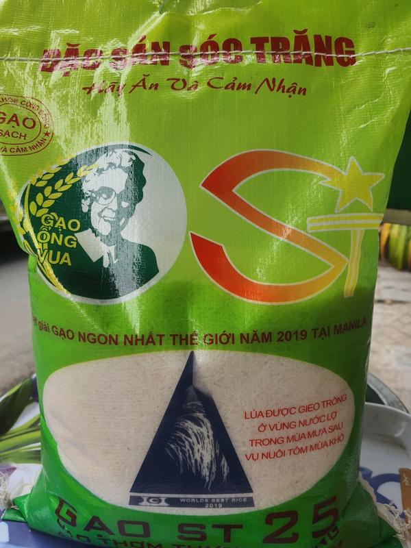 [BAO 5KG] Gạo ST25 Thơm, Dẻo, Đậm Vị Cơm Đặc Sản Sóc Trăng - Thực Phẩm - Food