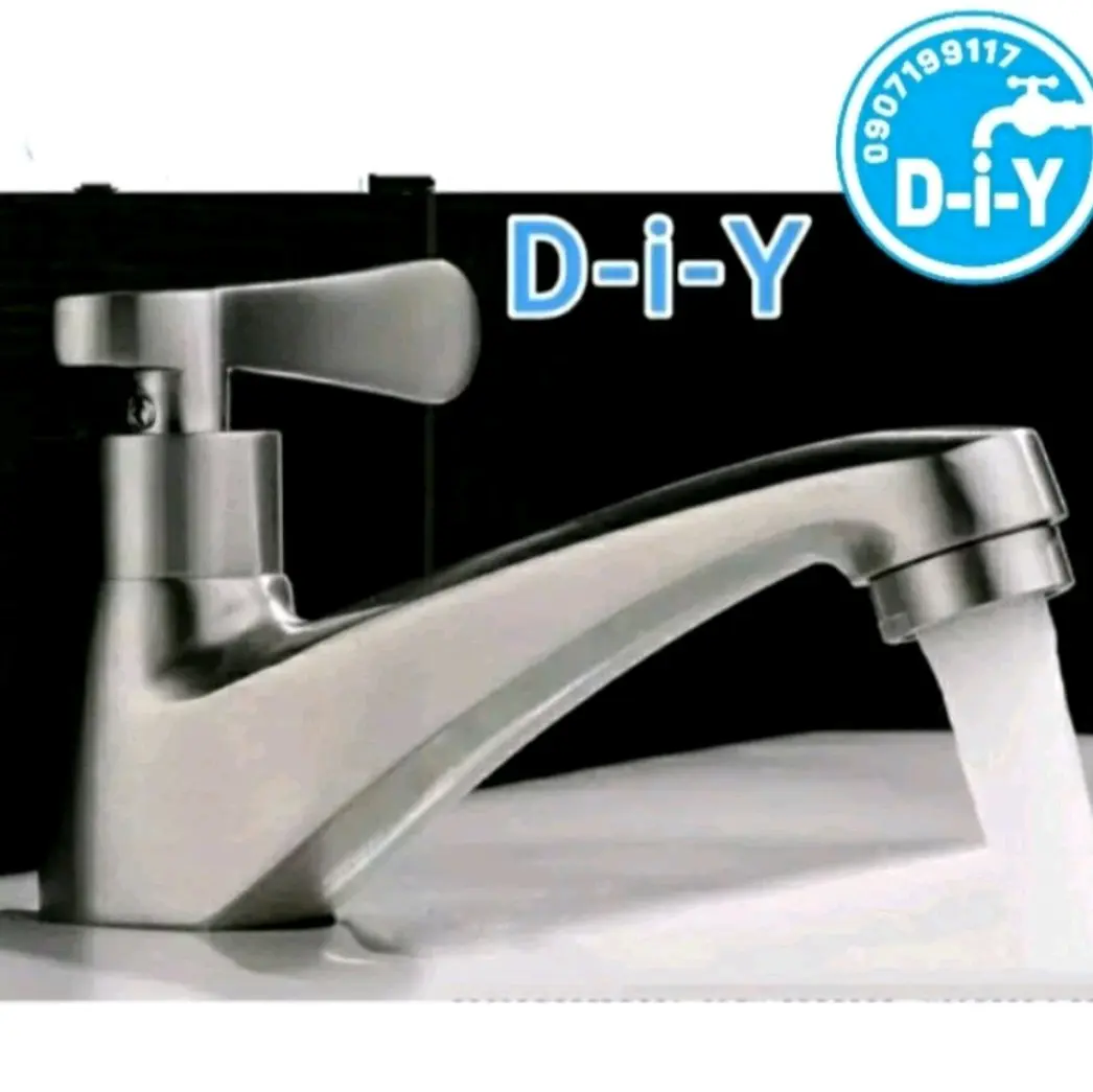 VÒI LAVABO LẠNH INOX 304 / VÒI CHẬU RỬA LẠNH