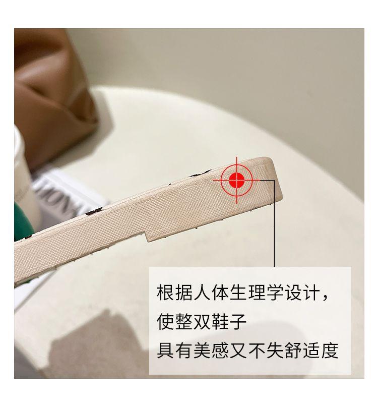 Product Introduction of Dép Lê Phong Cách Cổ Tích Mới Mùa Hè, Dành Cho Nữ, Ins Hợp Xu hướng Dép Đi Chơi Đế Mềm, Nhẹ, Đế Dày, 2023 DéP Slipper Có Quai Women 19