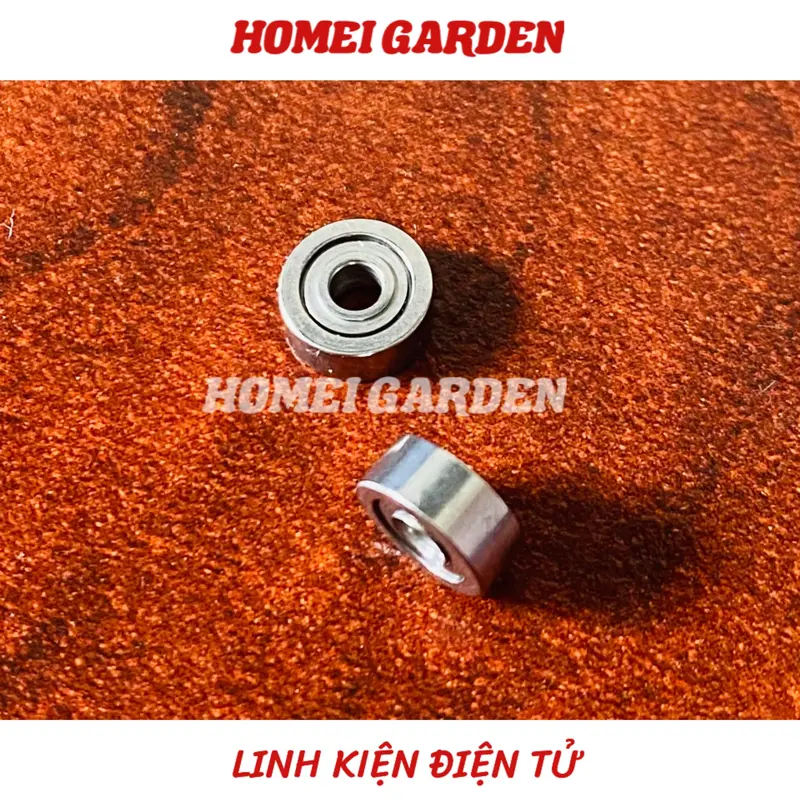 2 bạc đạn mini trục 2mm đường kính 6mm kích thước 2x6x2.5mm làm mô hình DIY - HM0118 1