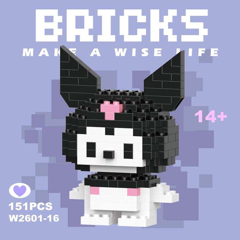 Product Introduction of Various Building Bricks Cartoon Building Blocks Assembled Block Toys Gift Set 16