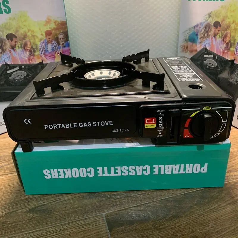 Bếp ga mini chống cháy nổ ,chống gió công suất 2900w bảo hành 12 tháng . Bếp ga du lịch dùng để ăn lẩu nướng . 0