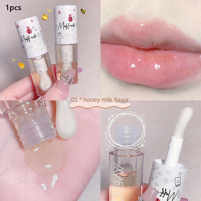 【COD】MAFFICK Lip Oil Honey Liquid Lip Balm Moisturizing And Lightening Lip Lines Lip Care 23g 8