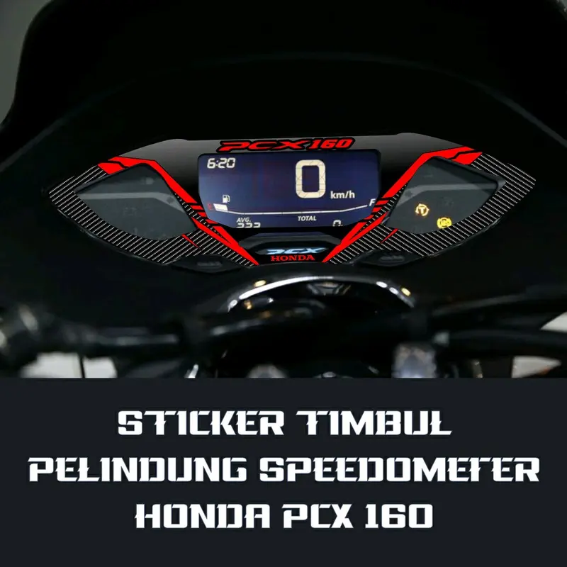 Sticker Anti gores Pelindung Speedometer PCX 160 2021_2022 Timbul & Tebal Semua Ready 0