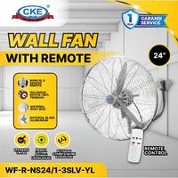 Gambar CKE Wall Fan 24 Inch Remote Control Kipas Dinding Industrial dari CKE Fan Official Kota Administrasi Jakarta Barat 1 Tokopedia