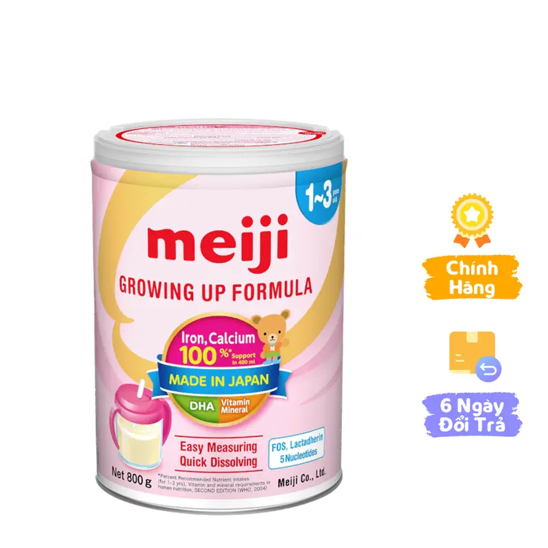 Sữa Meiji Growing up Formula cho bé từ 12-36 tháng 800g 0
