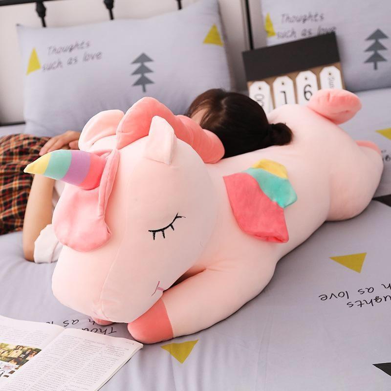 Gấu Bông Ngựa Pony 1 Sừng Siêu To Size 1m2 1m 60cm Thú Nhồi Bông Toy