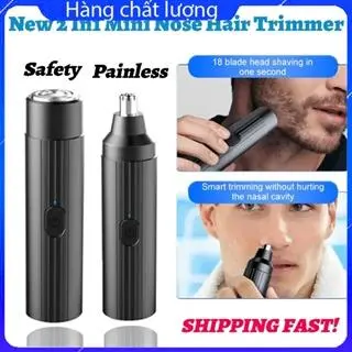 Máy cao râu kèm đầu tỉa lông mũi đa năng