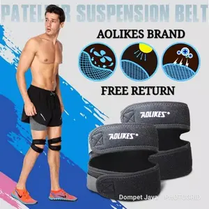 AOLIKES 7929 Knee Support Knee Pad Pelindung Lutut Knee Brace Deker Lutut Kneepad