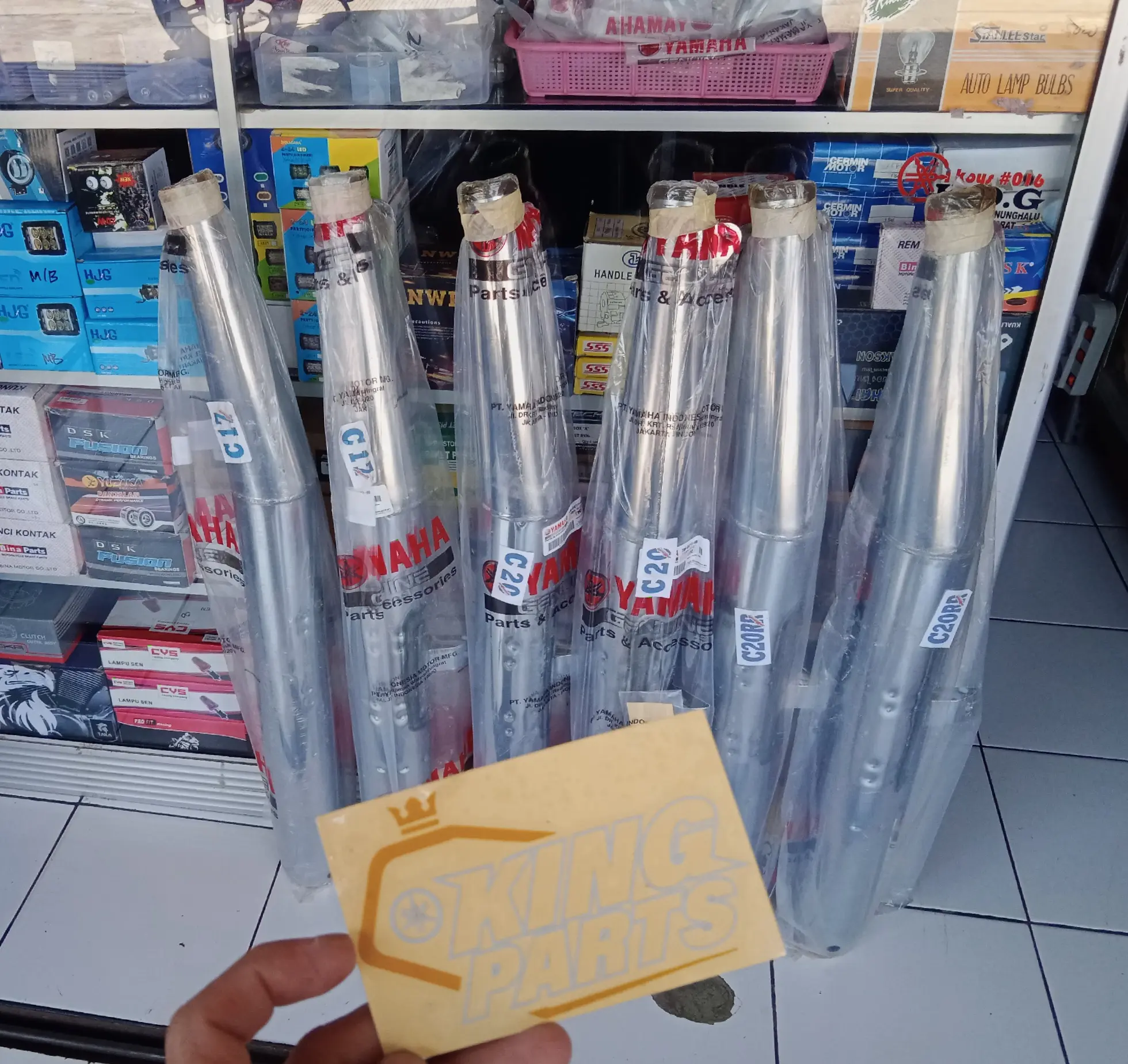 KNALPOT RXKING ORIGINAL ALTECH