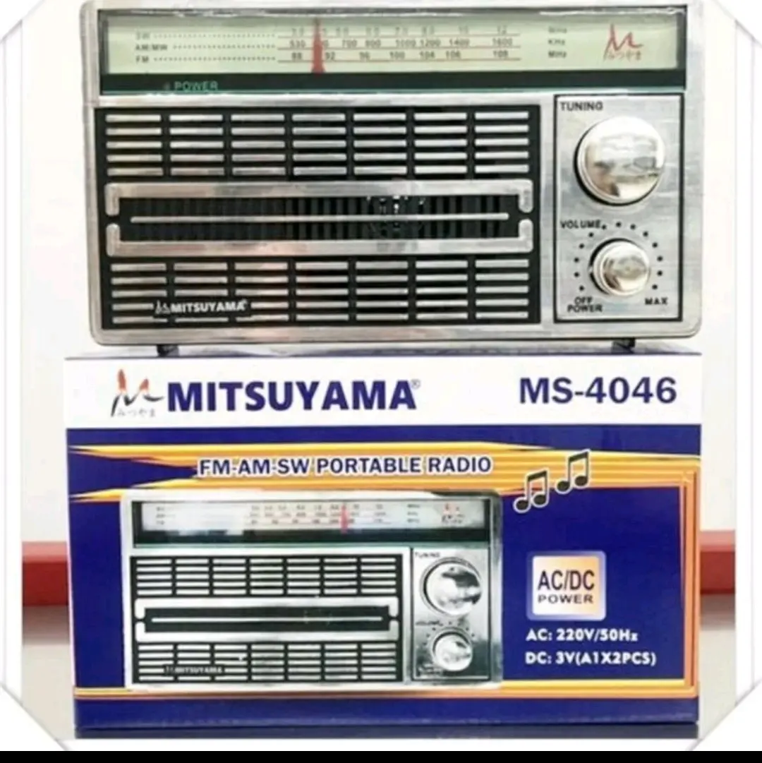 Radio Mitsuyama MS 4020 BT Seri 4046 Radio portable Radio