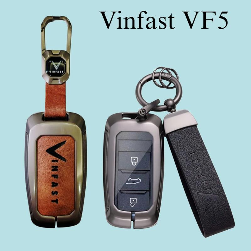 Ốp Chìa Khóa Xe Vinfast VF5 Bọc Chìa Khoá Xe Điện Vinfast VF5 Bằng Hợp Kim Vinfast