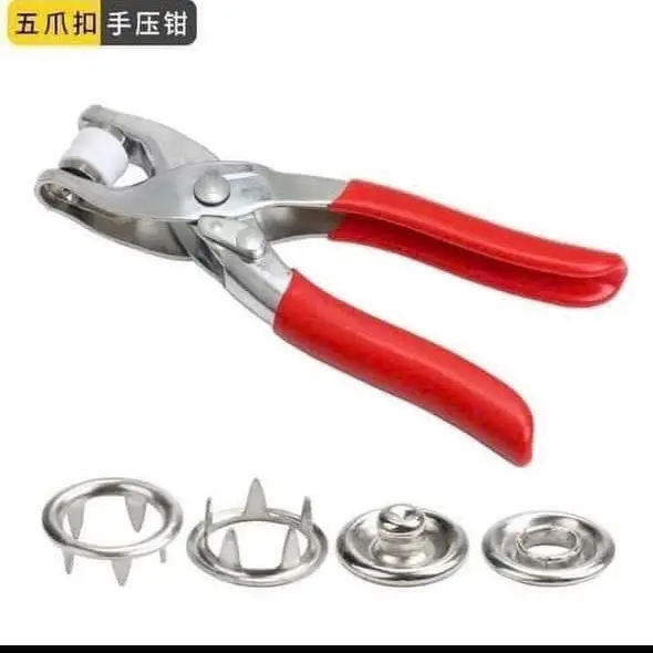 Bộ Kìm Bấm Khuy Cúc Áo Kèm hộp 100 Chi Tiết Cúc Áo - DỤNG CỤ BẤM KHUY ĐA NĂNG 2