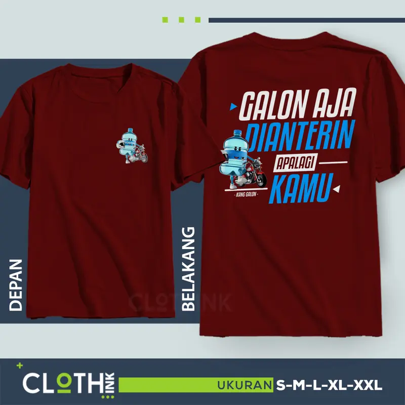 Kaos Tukang Galon kaos kata galon depo air 2