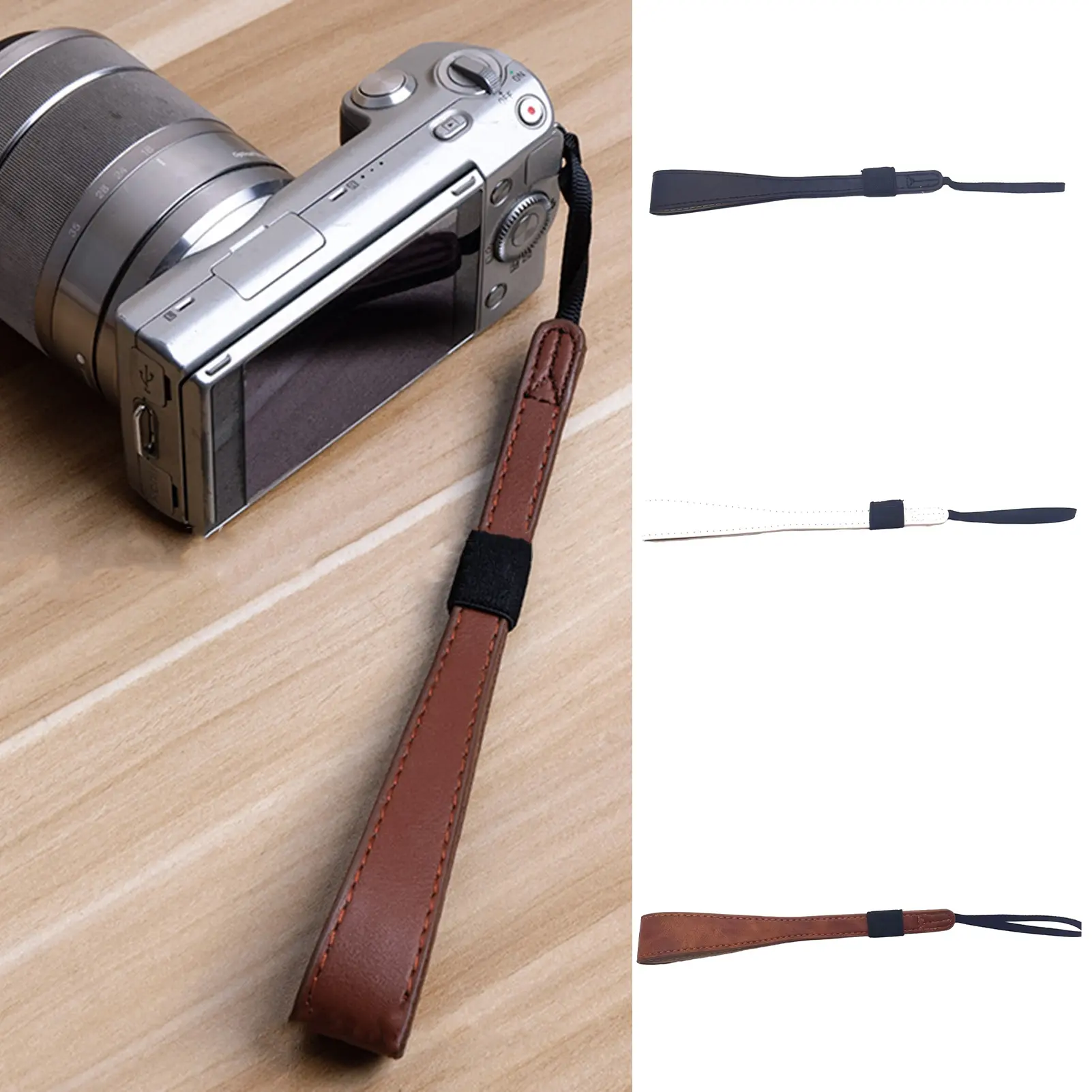 Er.Q-DSLR Camera Wrist Hand Strap Waterproof Sweatproof Comfortable Multi-purpose Strong Camera Wrist Strap