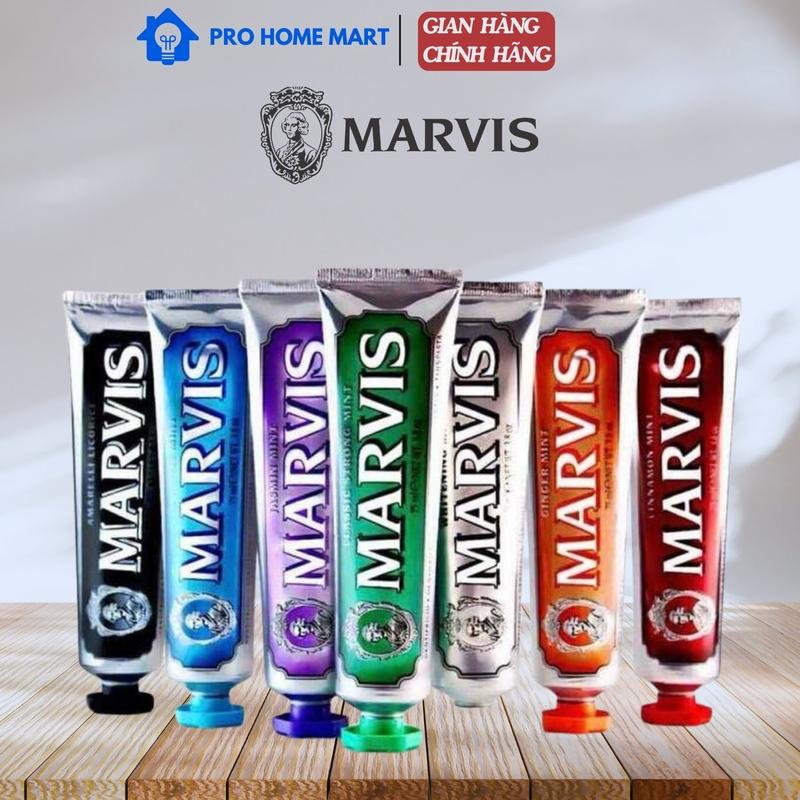 Kem đánh răng Marvis Toothpaste Mini và Fullsize Nữ Trắng Răng Trắng răng Women Nam