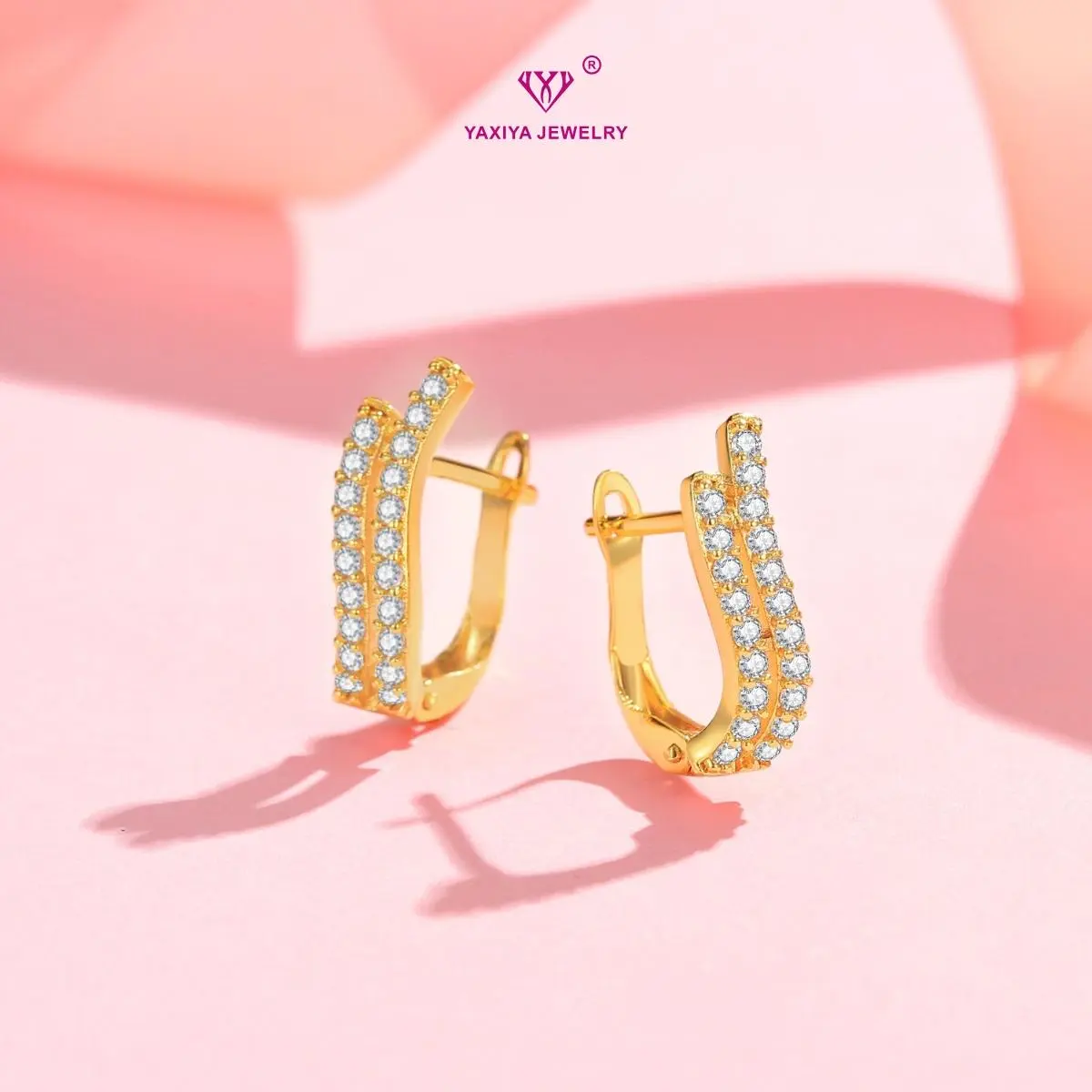 Anting Korea Style Yaxiya Anting Wanita Full Mata Aksesoris 908