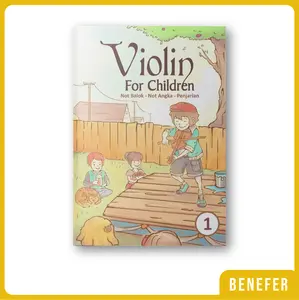 Buku Violin for Children - Not Balok - Not Angka - Penjarian