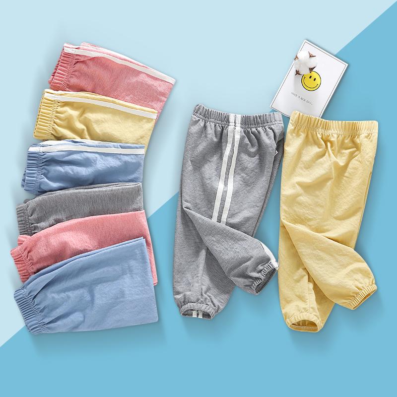 Product Introduction of Babyonline(Y170)L1 กางเกงขายาวเด็กเอวสม็อคขาจั๊มแต่งแถบขาวสุดเท่ 60