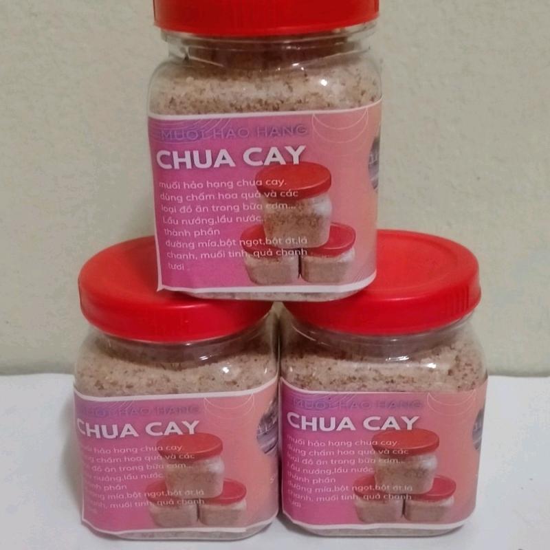  combo 3 hũ muối hảo hạng chua cay 