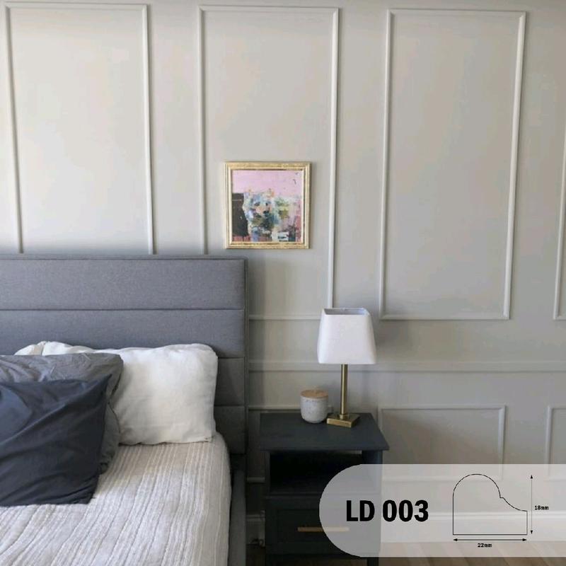 List Dinding Kayu Wall Moulding Set Code LD003 0