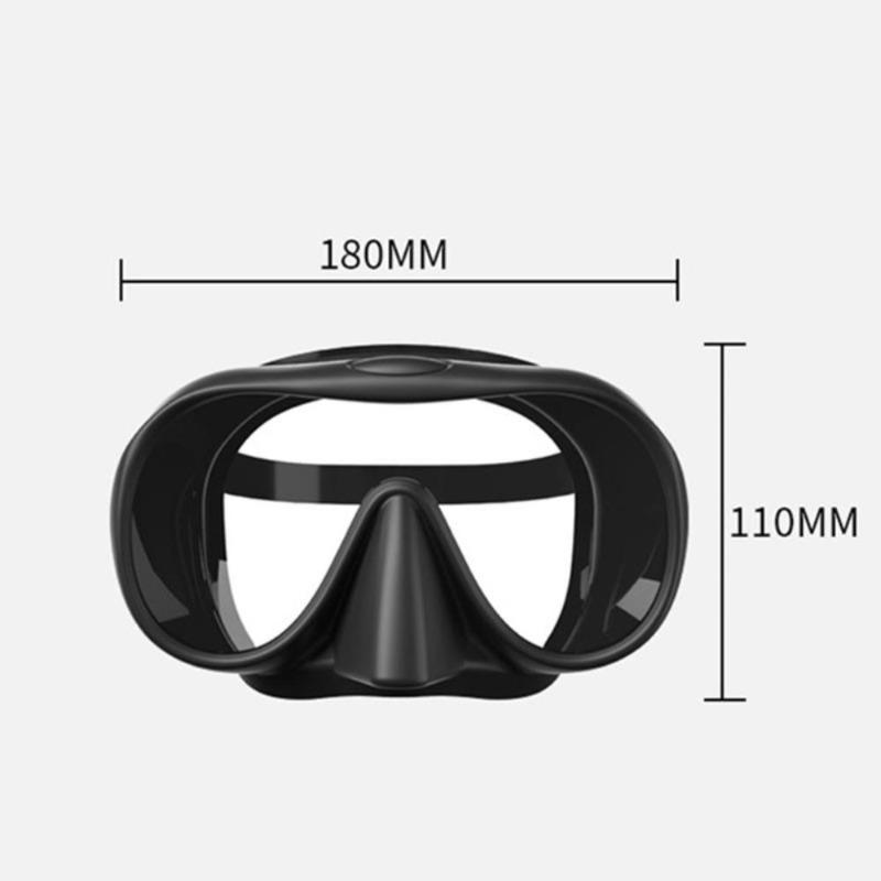 Masker Selam Anti-kabut /Full Silicone Seal Scuba Diving Swim Mask /Bingkai Besar Kacamata /Selam Tepi Silikon Cair Lensa Tunggal Anti Gores /180 ° Clear View Snorkel Mask dengan Anti-Fog Coating Tempered Glass Peralatan Snorkeling Masker Selam Anti-kabut /Full Silicone Seal Scuba Diving Swim Mask /Bingkai Besar Kacamata /Selam Tepi Silikon Cair Lensa Tunggal Anti Gores /180 ° Clear View Snorkel Mask dengan Anti-Fog Coating Tempered Glass Peralatan Snorkeling