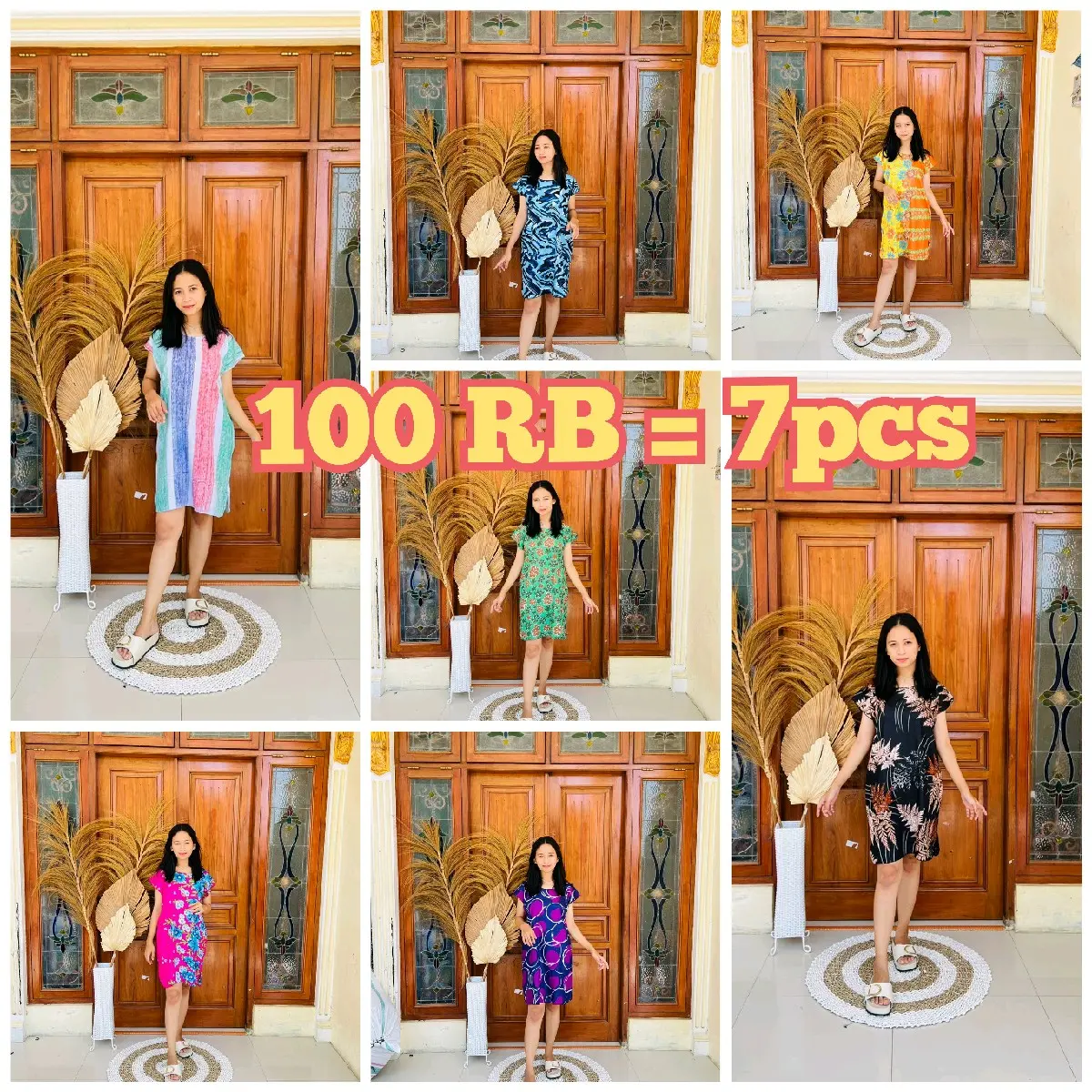 Daster 98ribu dapat banyak