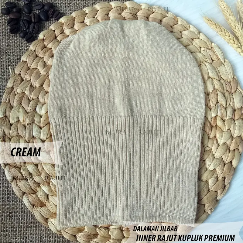 DISKON Ciput Rajut Arab Kupluk salur anpust premium daleman kerudung 3