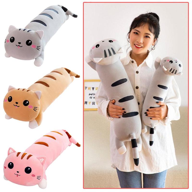 Giant Size Sleepping Long Pillow Cushion Cat Plush Koala Popular Gifts Panda Stuffed Birthday I1E7 5