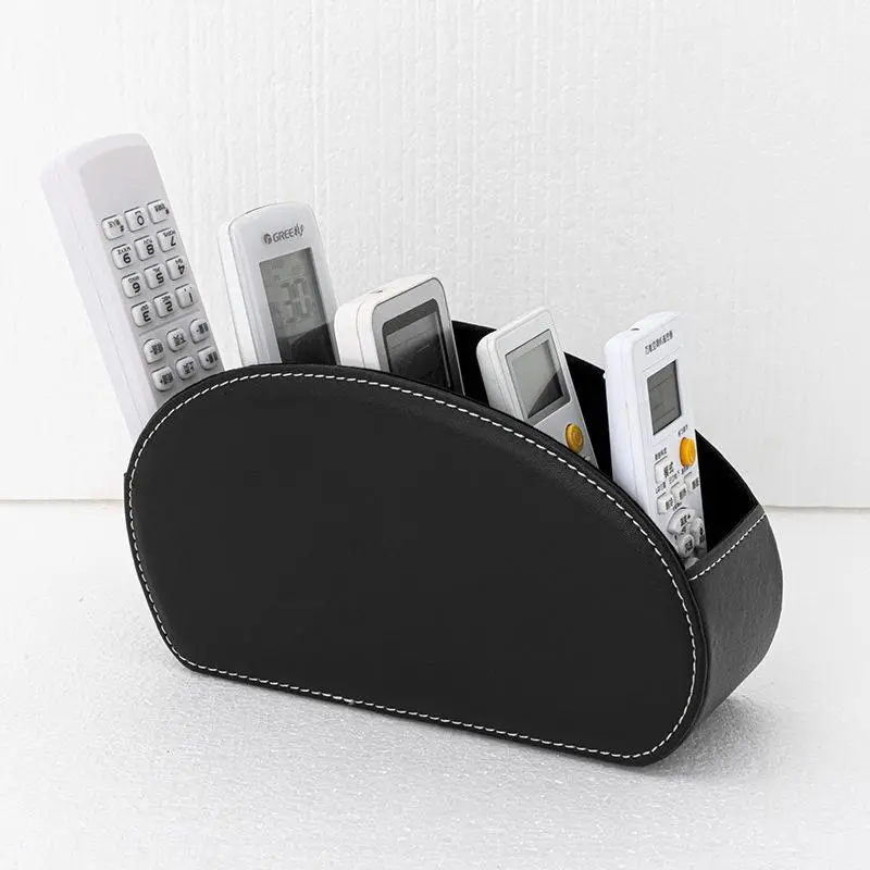 Desk Organizer, 5-grid Remote Control Storage Box, Multifunctional Desk Organizer for Home Office, Desk Accessories for Home Office