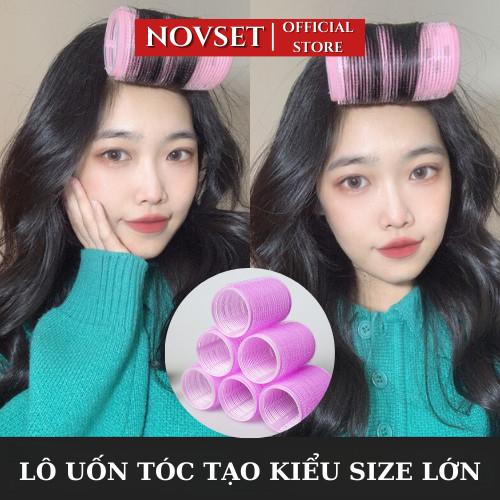 Lô Uốn Tóc Mái Tạo Kiểu Tóc Phồng Tự Dính Phong Cách Hàn Quốc MÃ K402
