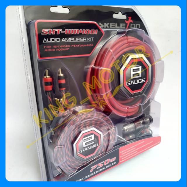 Paket Kabel dan Fuse Audio Mobil Skeleton SKT-WR4001 - Shop | Tokopedia