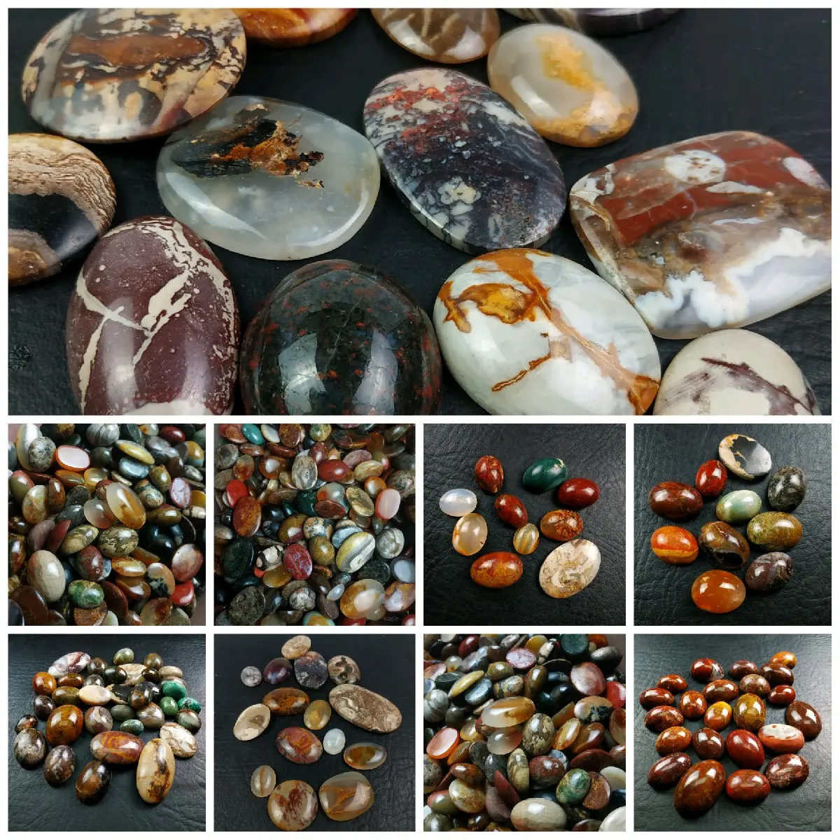 Paket E Batu Cincin Akik Asli Natural 200K