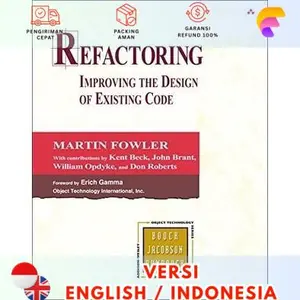 Best Seller ! Eng-Id -Refactoring: Improving the Design of Existing Code