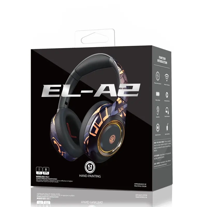Tai nghe Bluetooth Gaming LuLe A02 Bluetooth 5.4 Pin 70h Không dây Khử tiếng ồn Bass ấm Mic đàm thoại Tập gym chạy bộ Bảo hành 6 tháng Earphone pro2 anc tainghe chuptai 7