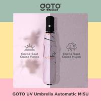 Gambar (Best Offer) Goto [COD] Misu Umbrella Payung Lipat Otomatis Motif Hujan Anti UV - WATERMELON dari Goto Living Kota Tangerang 4 Tokopedia