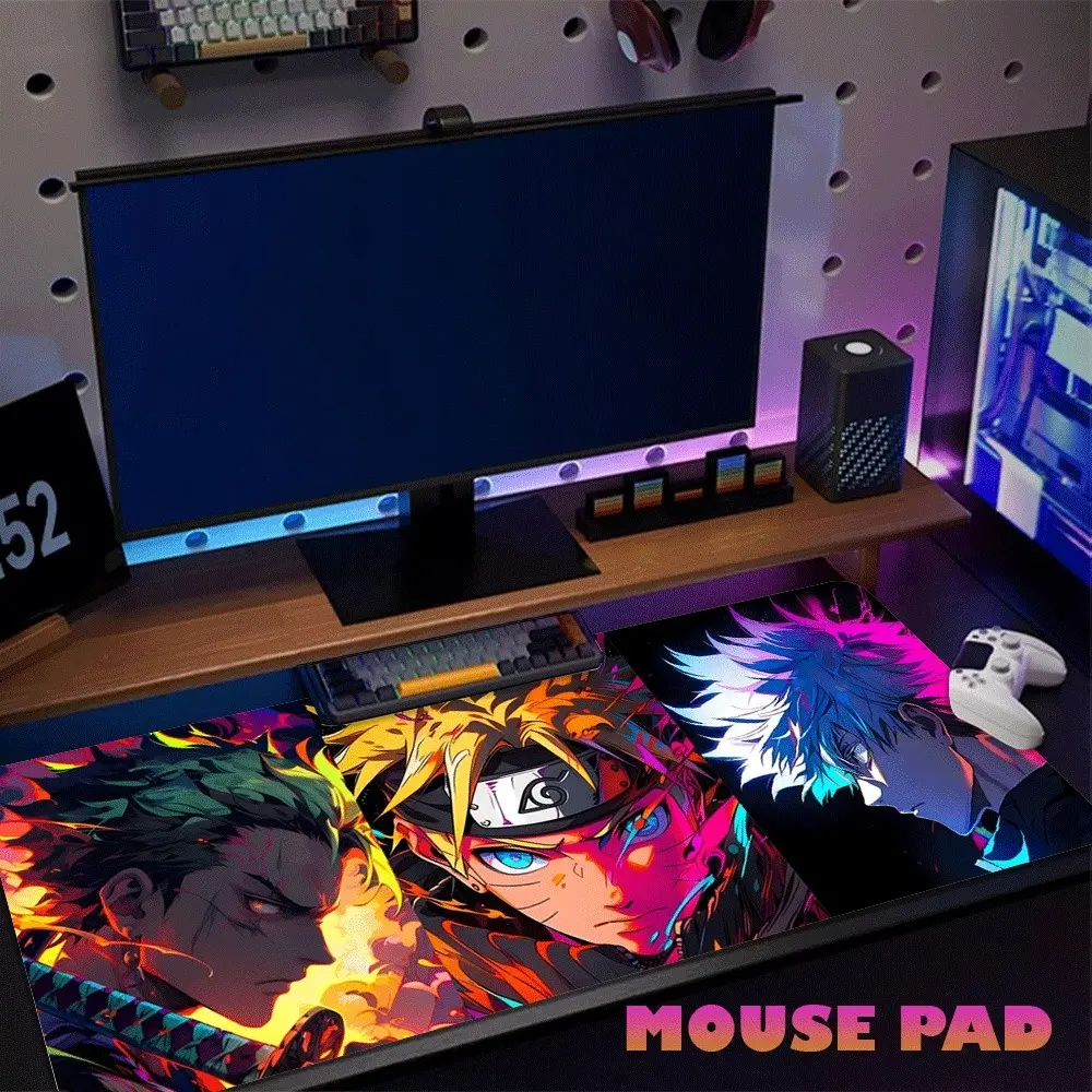 Large and Small Mouse Pad 21x26cm and 80x30cm Anti Slip Gaming Mousepad Non Slip Base Precise Tracking Office and Gaming Use Durable and Comfortable​ IDLC3SVLWFL77