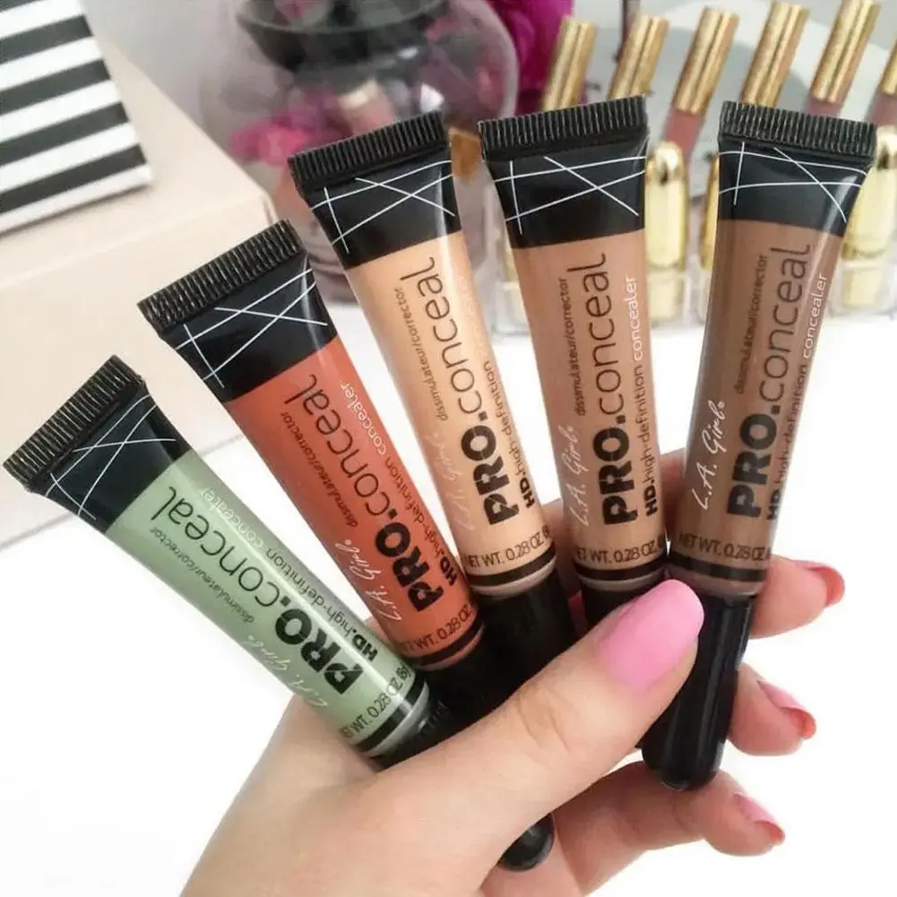 Foundation Liquid Concealer Full Cover Flawless Covers Dark Circles Makeup Moisturizing Lasting