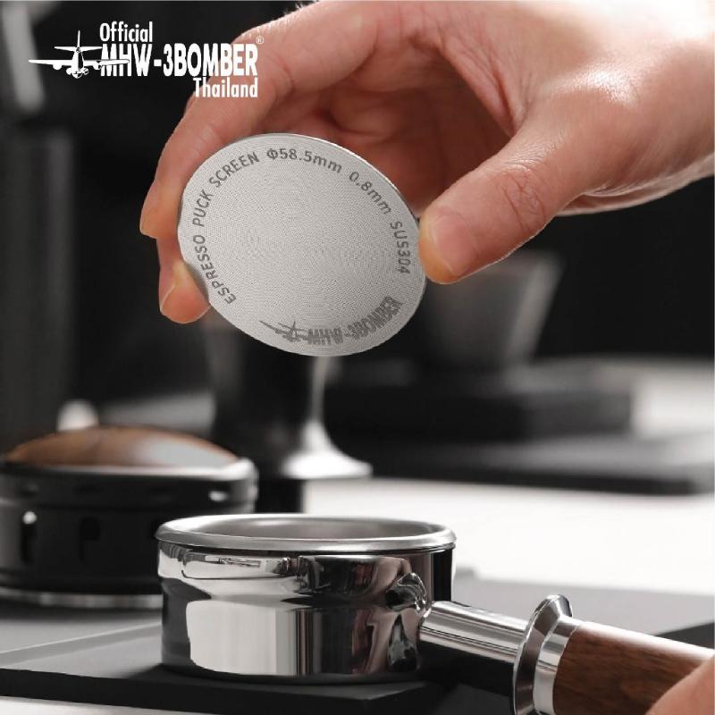 Product Introduction of สินค้าเฉพาะจุด MHW-3BOMBER Espresso Puck Screen / Filter Screen แผ่นกระจายน้ำ ขนาด  51, 53 และ 58.5 mm 20