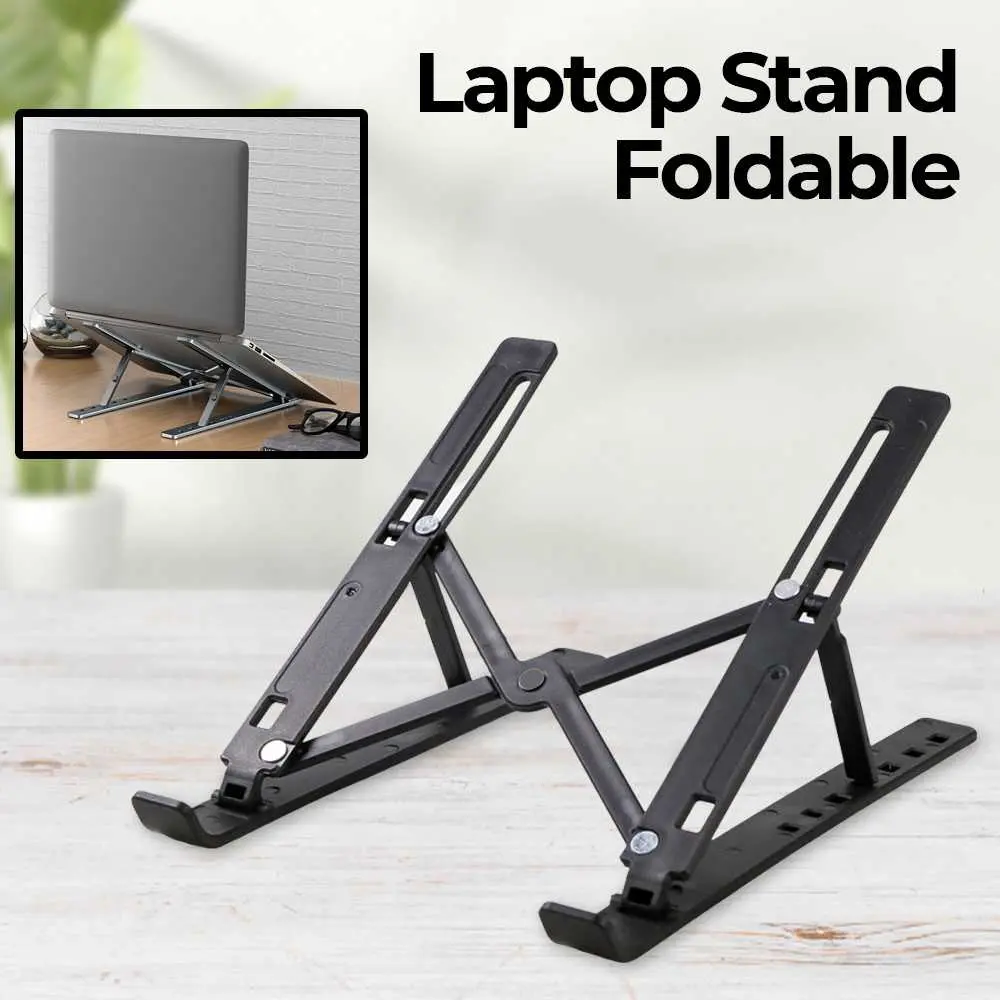 NUOXI Laptop Stand Plastik Foldable Adjustable 12-17 Inch - N3