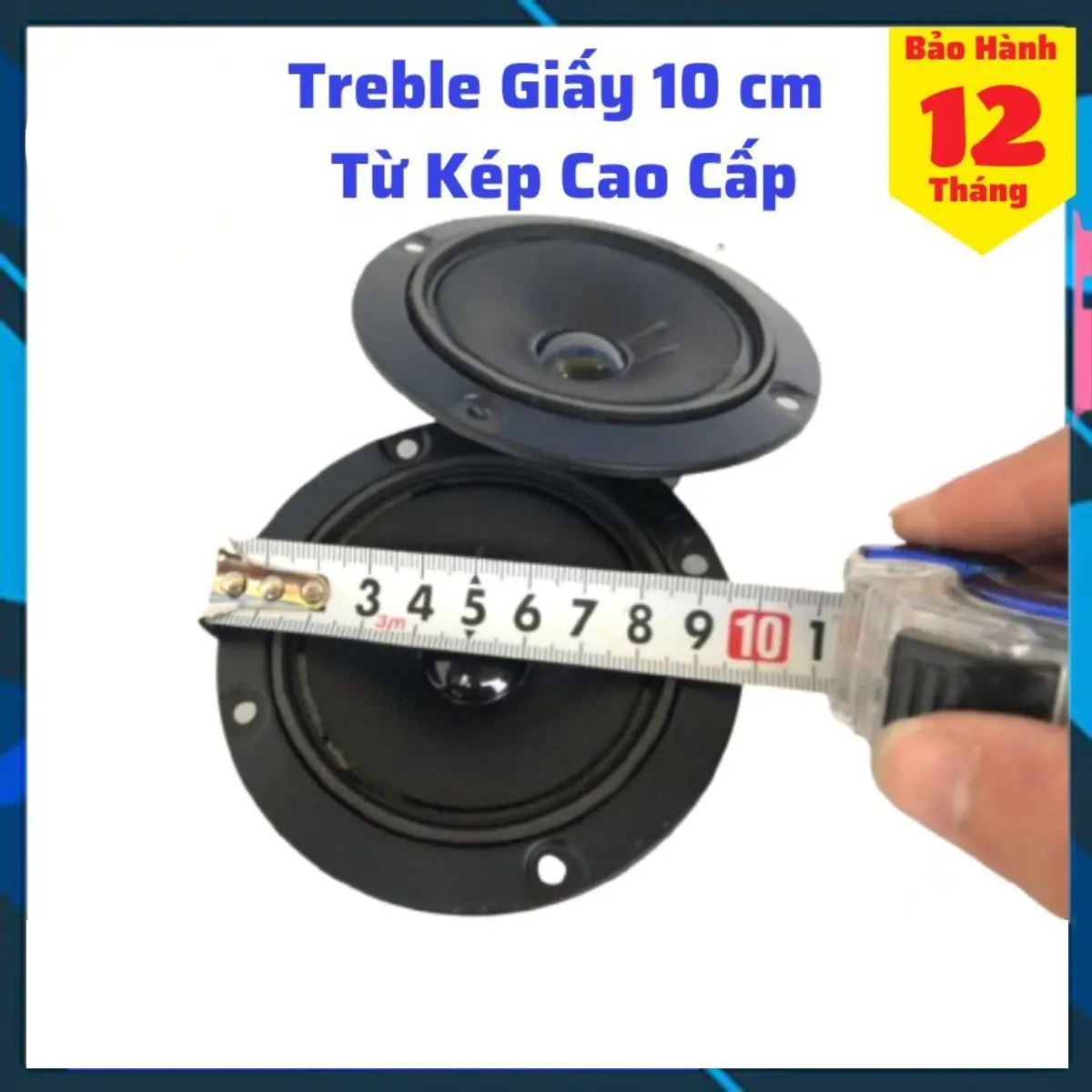2 Loa treble rời 2 từ BMB nhập khẩu - Treble giấy 10cm