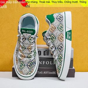 Giày Nam, Vải In Hình Cổ Điển Giày Bán Chạy Cho Mùa Hè Năm 2025