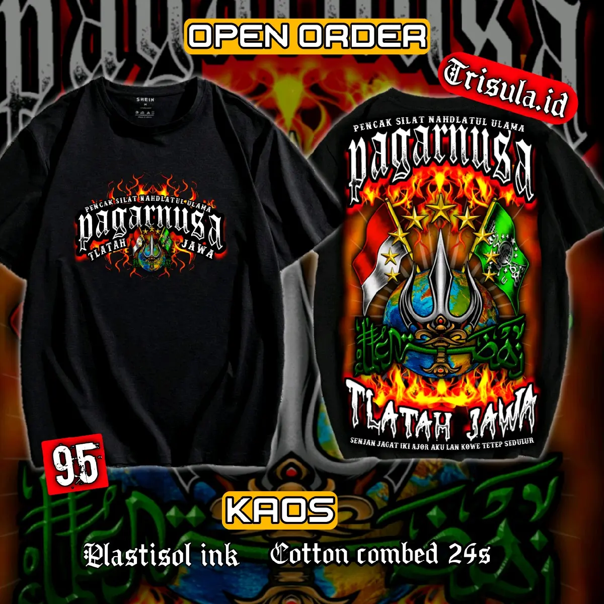 kaos pagar nusa tlatah jawa