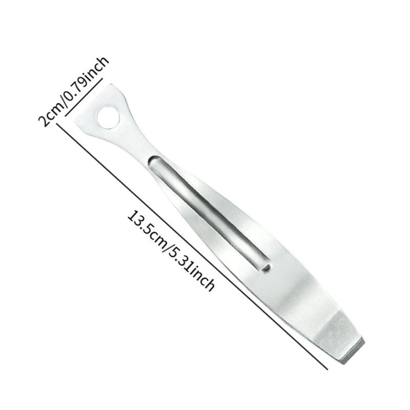 Garlic Peeling Onion Peeler Tool Cooking Accessories Stainless Steel Feather Plucking Device 2