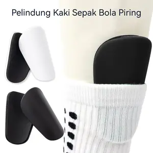 Pelindung Tulang Kering Kecil Sepakbola Futsal Mini Ukuran 6x9.5 Cm Deker