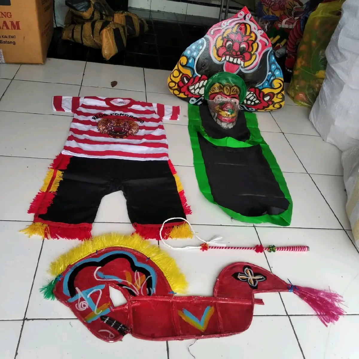 Kuda kepang full set Anak