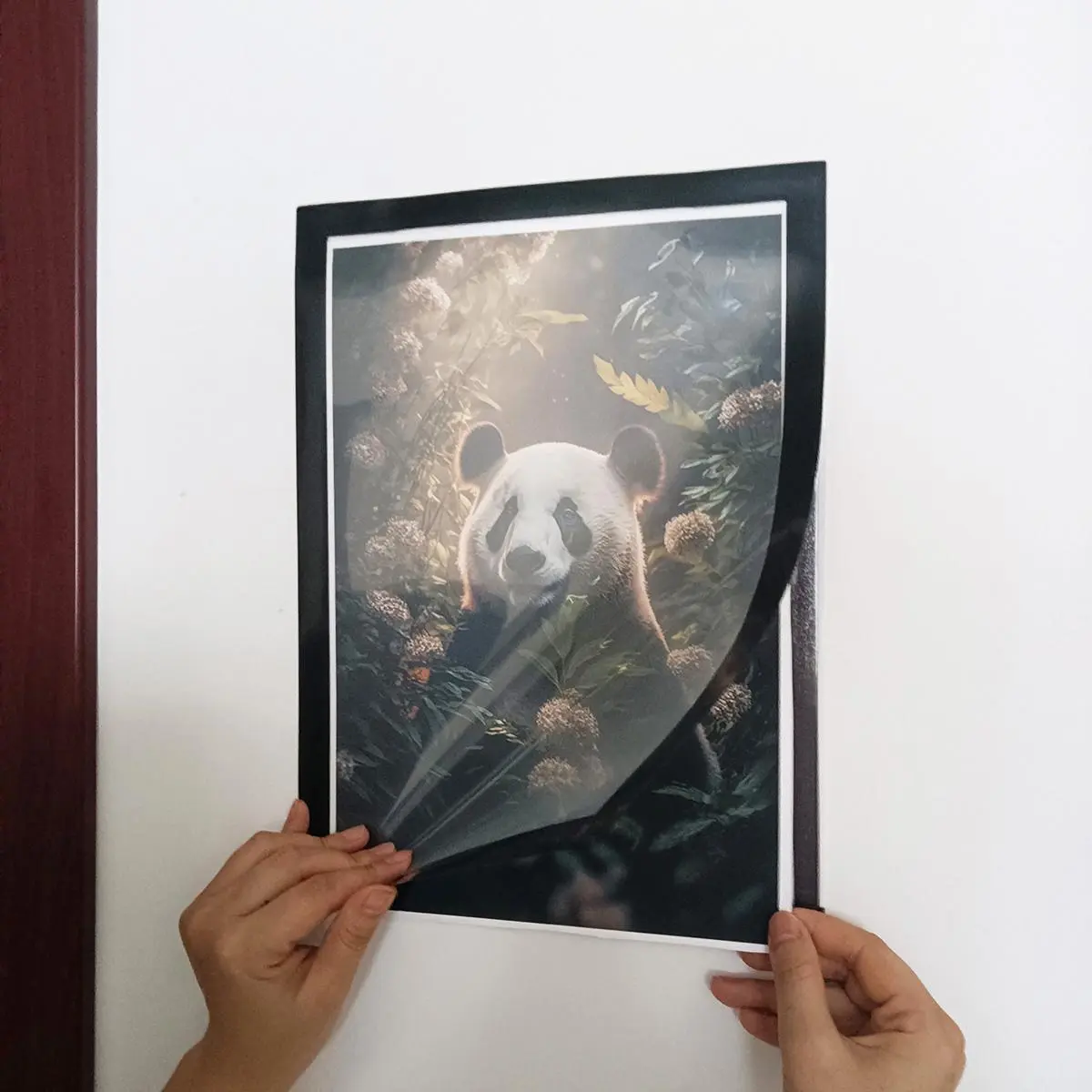 Magnetic Photo Frame, 1/3/5pcs A4 Wall Mounted Photo Frame, Decorative Frame for Advertising Poster Picture Photo Painting