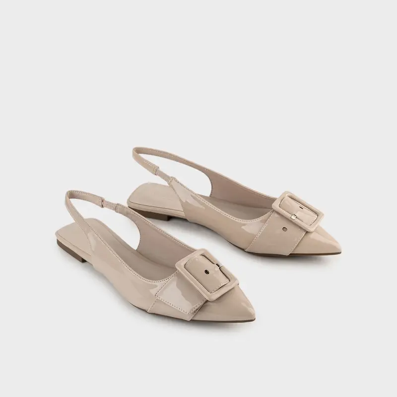 URBAN&CO Flat Shoes Wanita Sepatu Wanita Kasual Kerja Empuk - Fidelya 3