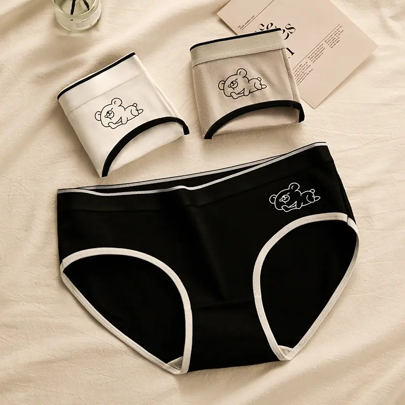 Girl's Breathable Panties(Pack of 6)