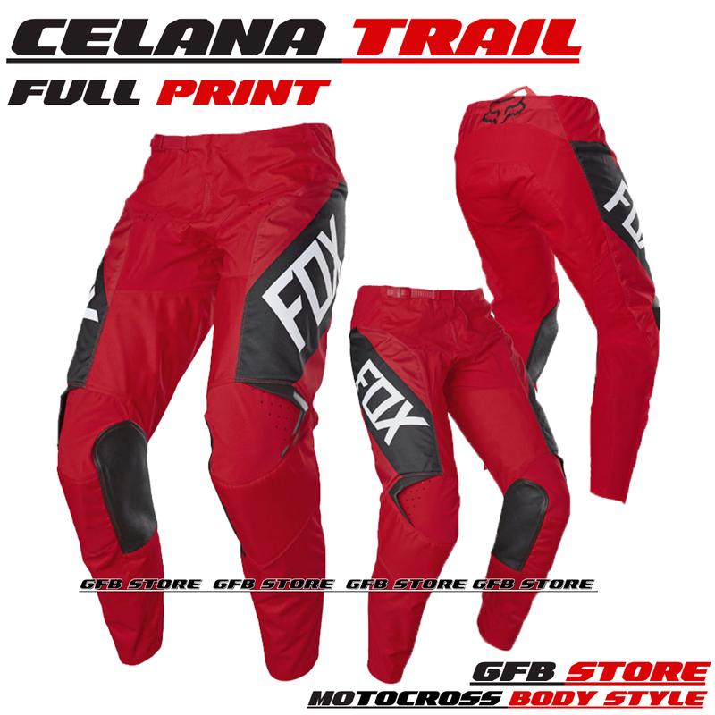 Product Introduction of Celana Trail Motor cross Adventure Trabas Outdoor Full Printing Uniseks Pria Wanita Motif Keren dan Nyaman di Pakai Sport 39